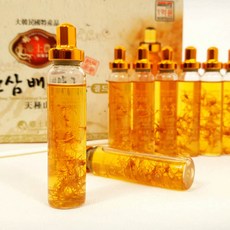 한국인삼유통공사 천종산삼배양근 골드 10P 산삼즙 산삼배양근 추출액 장뇌삼 선물세트 고급쇼핑백