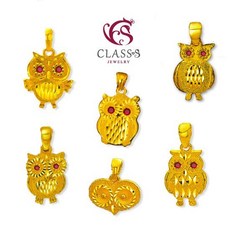 부엉이펜던트7.5