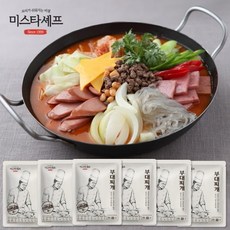 미스타셰프 부대찌개 600g 6팩