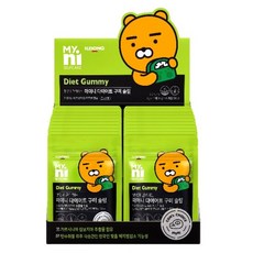 마이니 셀프케어 다이어트 구미슬림 10봉 (사과맛), 1박스10개입