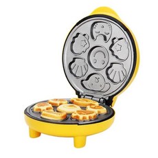 가정용 자동 케이크 기계 만화 미니 어린이 빵 양면 가열 베이킹 아침 식사 EU US 220V, 우리를, 03 UK