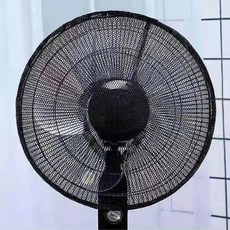 스탠드선풍기 무소음 어린이 손 보호 전기 선풍기 범용 안전망 아기 그물 커버, 3.Black, 1개
