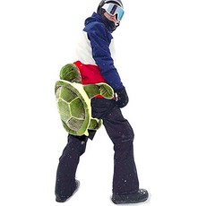 Large Green Elegeet Protective Gear for Skiing Skating 대형 녹색 스키 스케이트 스노우보드용 보호 장비 귀여운 거북이 거북이 쿠, 1개