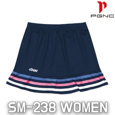 패기앤코 여성 스커트 치마바지 SM 238 2019 FW 여자 배드민턴 탁구 스커트 SM-238