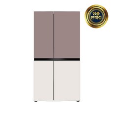 [색상선택형] LG전자 디오스 오브제컬렉션 양문형 냉장고 메탈 832L 방문설치, 혼합색상, S834MKE10