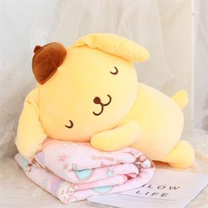 폼폼푸린무릎담요