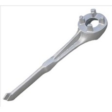 ATD - 5271 알루미늄 마개 렌치 - works 55 30 and 55 갤런 플라스틱 드럼