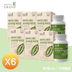 국내산 유기농 여주정 대용량 500mlx90정 3통 프리미엄 효능 추출물, 500mlx90정x6통 (12개월분)