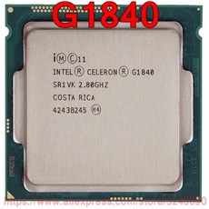 인텔 CPU 셀러론 G1840 프로세서 2.80GHz 2M 듀얼 코어 소켓 1150 안심배송 빠른, 한개옵션0