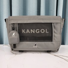 [국내매장판] 캉골 아이콘 메신저백 2080 다크그레이
