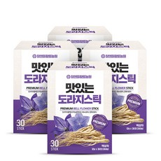 데이앤 맛있는 도라지청 스틱 30포 4박스, 4개, 360g