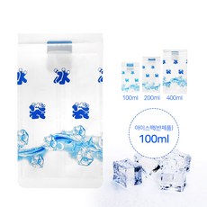 젤 아이스팩 반제품 100ml, 1세트, 100개