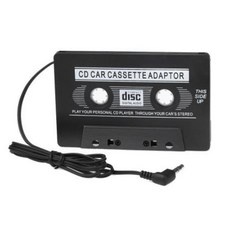 유니버설 카세트 자동차 오디오 카세트 테이프 어댑터 Mp3 플레이어 변환기 아이팟 MP3 CD DVD 레코더 자동 교체 부품, Black_1