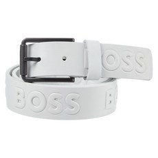 [매장정품] BOSS [SR23] 소가죽 벨트 화이트(50491895100)