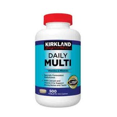 커클랜드 데일리 멀티 비타민 500정 (타블렛) Kirkland Daily Multivitamin 500tabs, 1개