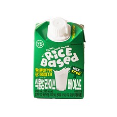 식물성 라이스베이스드 팩우유 200ml x 24개