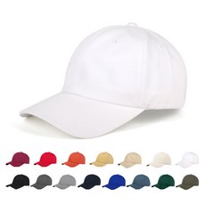 스내플 빅사이즈 무지 소프트 볼캡모자 XL~XXL (15컬러)