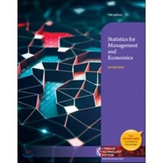 CTE Statistics for Management & Economics with APLIA + SUPP 11/E, 센게이지러닝(Cengage Learning)