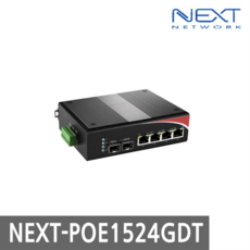 NEXT-POE1524GDT 산업용 기가 2 SFP 4TP POE 광스위치