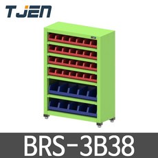 태진 국산 BRS-3B38 부품보관대, 그린