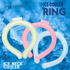 INOZEN 이노젠 i-cooler Ring 아이쿨러 링 넥쿨러 쿨스카프 아이스넥밴드, 블루(야광)