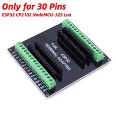 WROOM 32 ESP32 S 개발 보드 와이파이 및 블루투스 호환 TYPE C 30 핀 Nodemcu 모듈 1 10, 05 1pc, 1개
