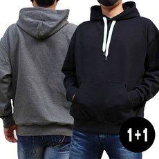 몬스터베비 미니멀 기모 후드1+1