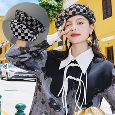 체커보드베레모
