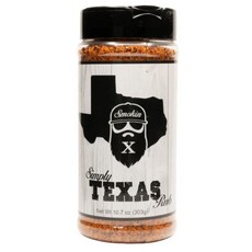 Smokin X BBQ - Simply Texas Rub 303.3g(11온스), Smokin X BBQ - Simply Texas Ru