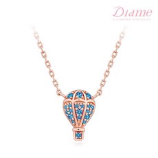 다이아미목걸이