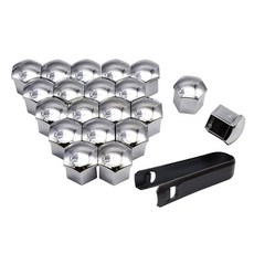 녹 방지 자동차 허브 휠 너트 캡 자동차 타이어 나사 캡 외부 장식 전용 보호 20 개 17mm 19mm 21mm, 20개