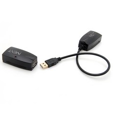 넥스트 NEXT-USB60 USB1.1 이더넷 거리확장 케이블, 1개