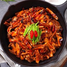 저녁메뉴 닭꼬치류 곱창류 막창류 전통음료 안주 23종 골라담기, 직화 매콤 오소리 200g