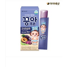 아이배냇 꼬마 끙아젤리 1박스 (총12개입) 한개당 100g(20g*5개입) 사과/포도 박스구매상품, 12개, 끙아젤리(푸룬)25.03.13, 100g