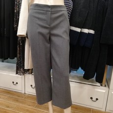 BCBG 비씨비지 매년조기품절!! 겨울 간절기 레이온스판 9부 일자 세미통 정장 바지