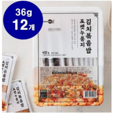 심플잇 김치볶음밥 포켓누룽지, 432g, 1개