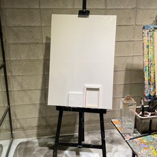 데코와바 면천 미술 유화캔버스 미니 대형 사이즈, 1개, 60x80
