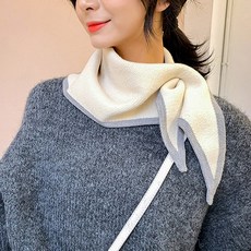 모들_도툼한 골져스 스카프 미니 코디 트라이앵글