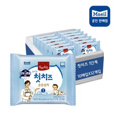 매일유업 상하유기농 첫치즈 1단계, 180g, 12개