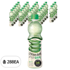 자연은 알로에 제로 500mL, 288개