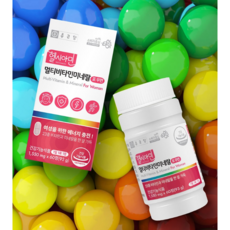 종근당 헬시아민 멀티비타민미네랄 포우먼 1 550mg x 60정 (2개월), 1550mg x 60정(2개월), 1개