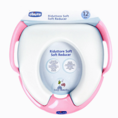 Chicco 아기 변기 와셔 손잡이 아동 좌변기, 1개, 핑크색