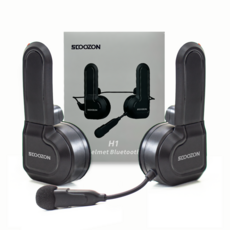 스쿠존 H1 H1S 헬멧 블루투스 이어폰 헤드셋 라이더 모터사이클 반모헬멧 블루투스, H1(좌/우 듀얼) H1(좌/우 듀얼)