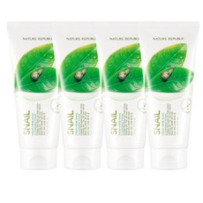 네이처리퍼블릭 [만원의행복/무료배송] 프레시 허브 클렌징폼 스네일 4개, 170ml
