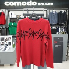 코모도 20fw LOVE싸인 이중지 라운드니트/9530417872