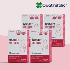 [리노브] 4세대 활성엽산 액티폴릭 270mg x 30정 4BOX, 4개