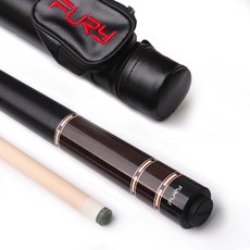 당구채 당구큐대 개인큐 당구큐 Fury Billiard 풀 스틱 Tecnologia 8, 11.75mm, 케이스 포함 YT-2