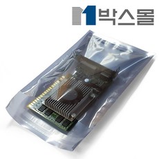 박스몰 정전기방지봉투 제전비닐 접착/비접착/지퍼, 1개, PET 접착(579) 17x15+4 / 100장