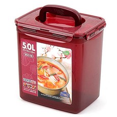 락앤락 김치통 직사각 원핸들, 5L, 1개