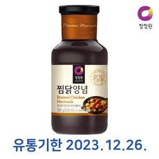 청정원 찜닭양념 280g x1개(유통기한 2023년12월26일까지), 1개